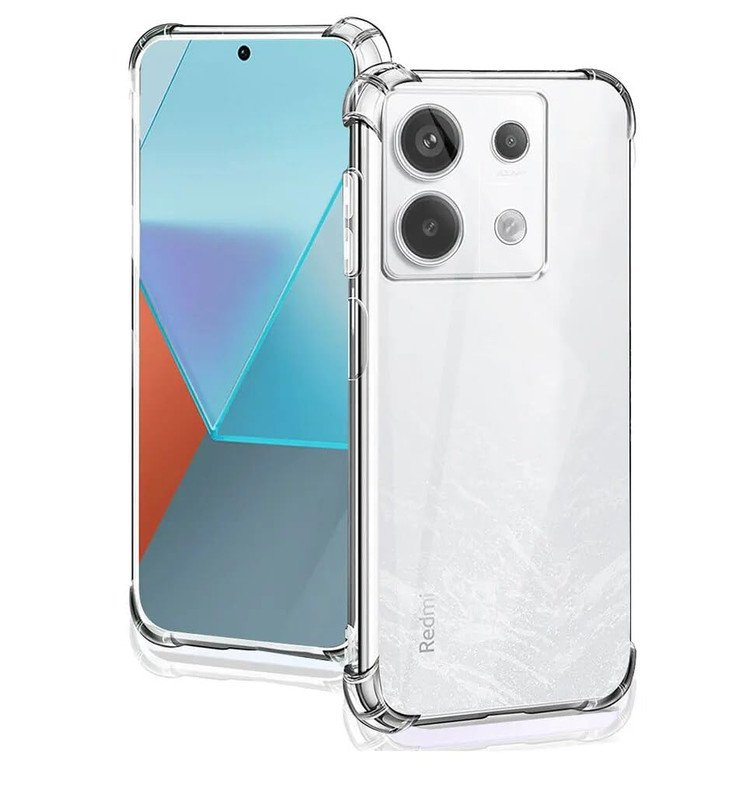 Xiaomi Redmi note 13 pro 5g Transparent Case shock proof