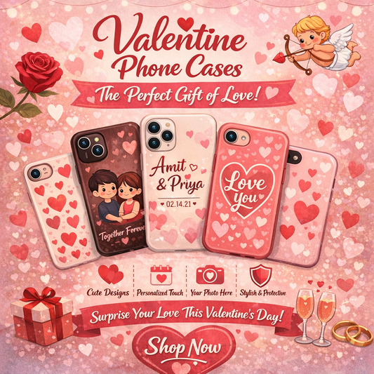 This Valentine’s Day, Gift Your Loved One a New & Aesthetic Valentine Phone Case