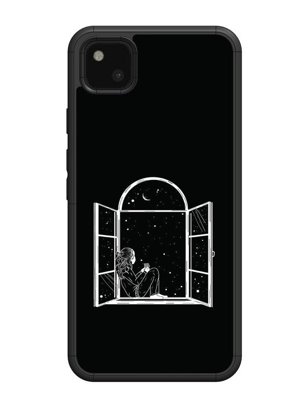 Google Pixel 4 xl Little Girl on Window