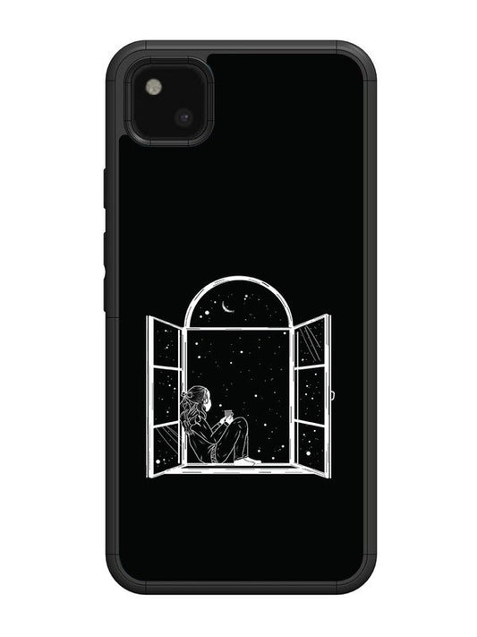 Google Pixel 4 xl Little Girl on Window