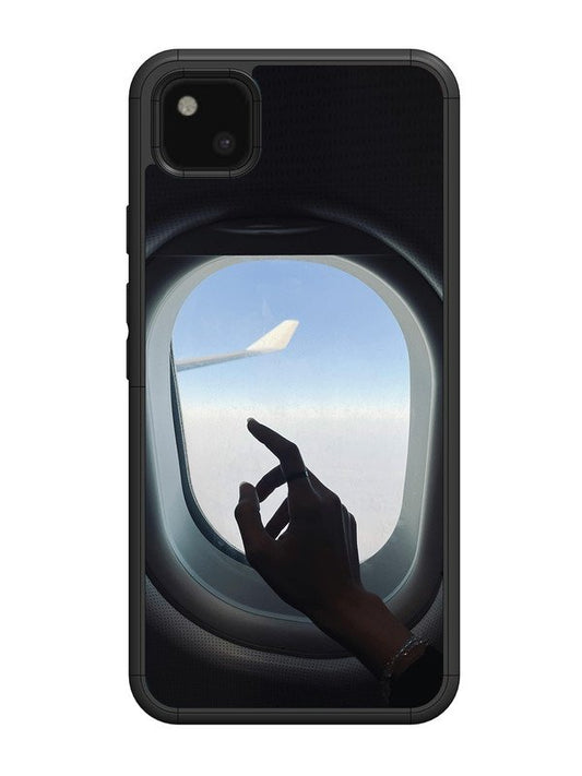 Google Pixel 4A Airplane Window