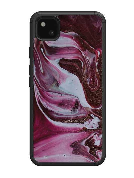 Google Pixel 4 xl Pink And Golden Marble