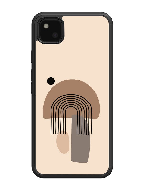 Google Pixel 4A Mushroom Illustration