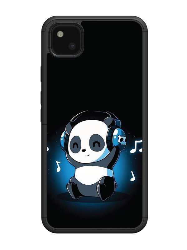 Google Pixel 4 xl Panda Listening Music