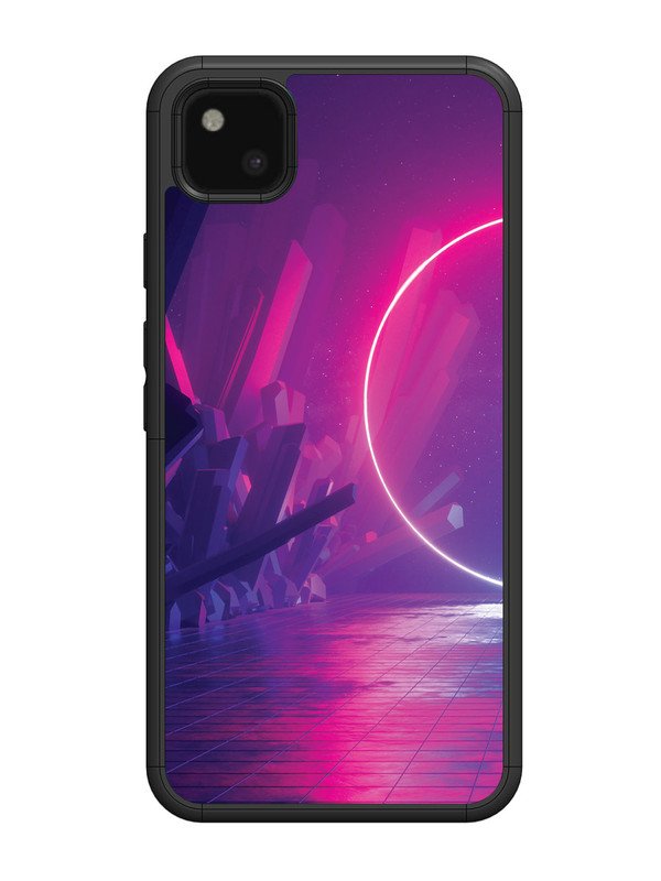 Google Pixel 4 xl abstract with Neon Light