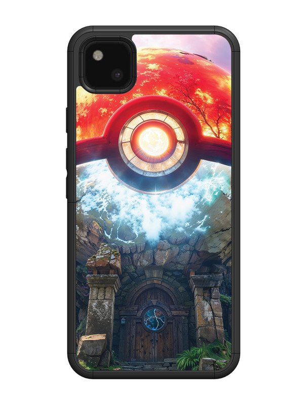 Google Pixel 4 xl Cartoon-ball-house-anime