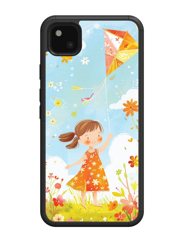 Google Pixel 4 xl Little Girl Kite Flying