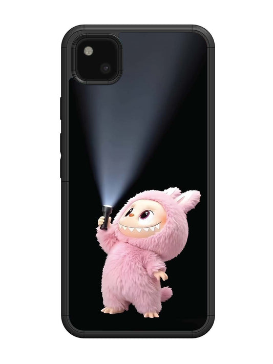 Google Pixel 4 xl Labubu with Torch