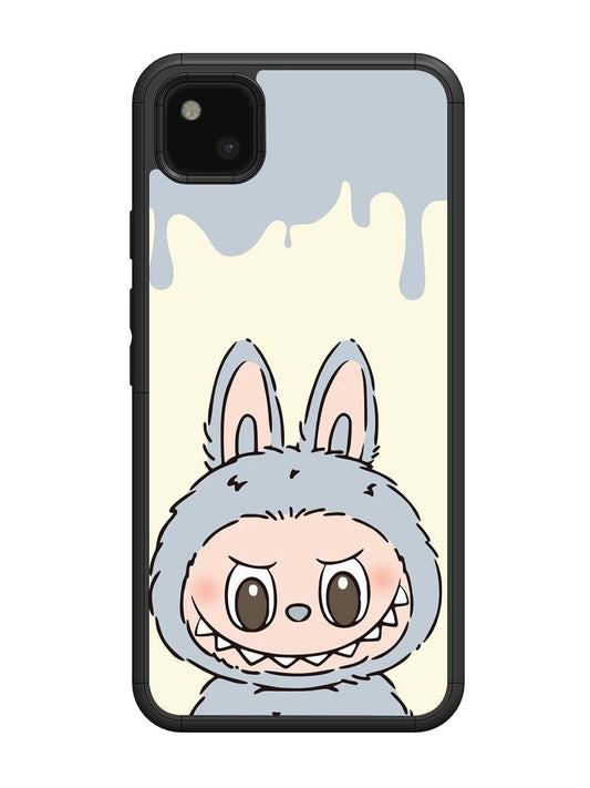 Google Pixel 4 xl Labubu Closeup Blue