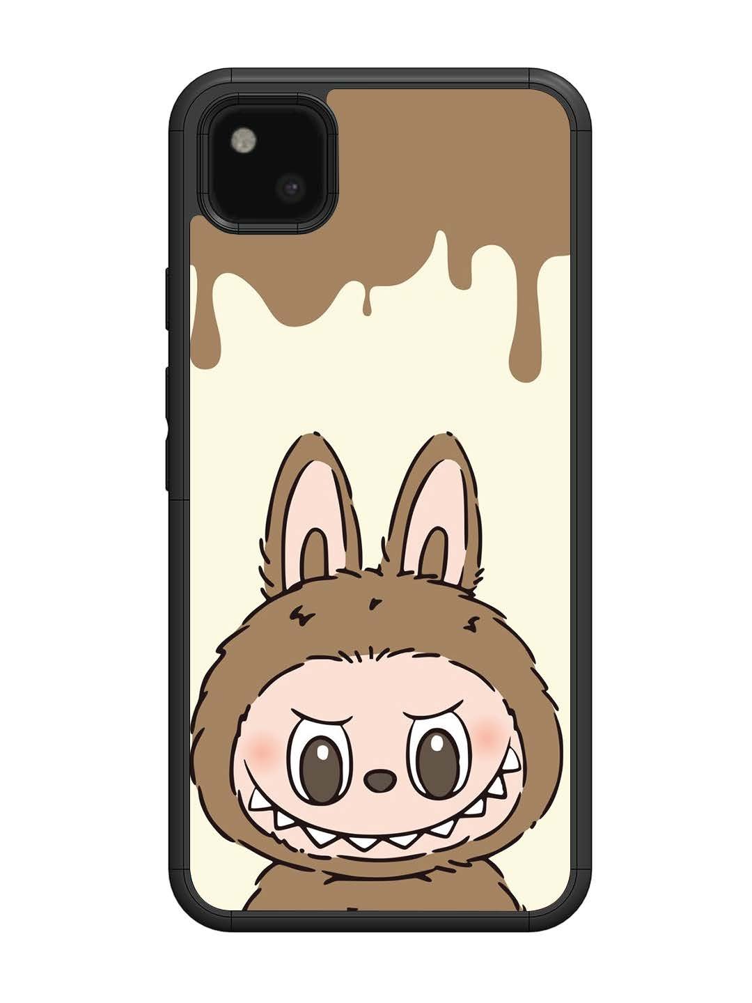Google Pixel 4 xl Labubu Closeup Chocolate