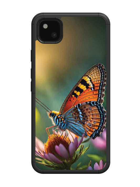 Google Pixel 4 xl Golden Hour Monarch Butterfly
