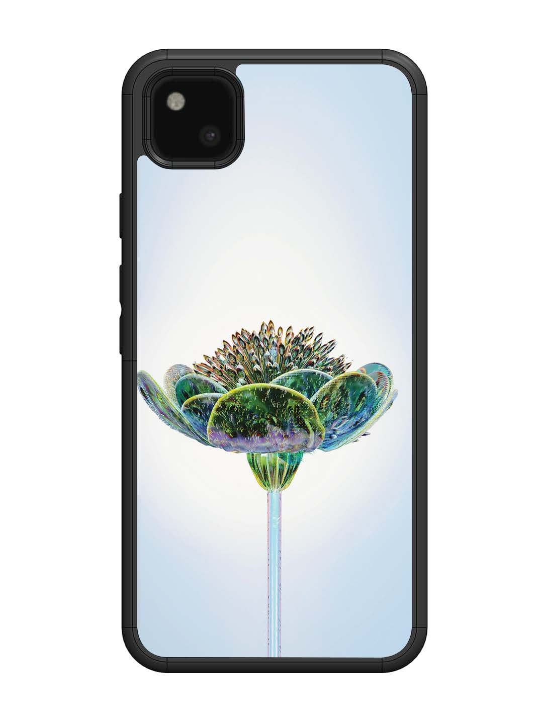 Google Pixel 4 xl Liquid Glass Chromatic Flower