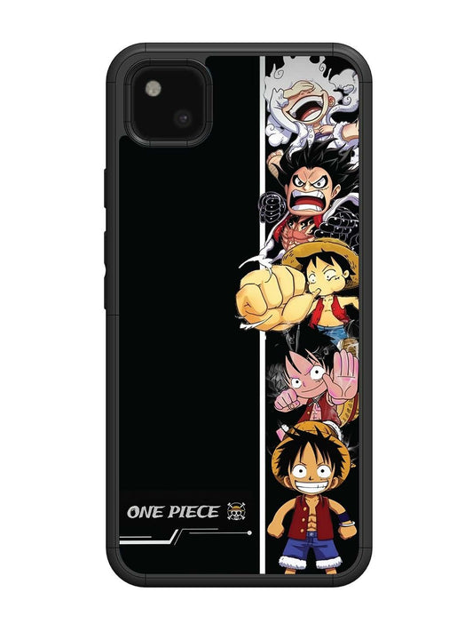 Google Pixel 4 xl Luffy Evolution Gear 5 Anime Art