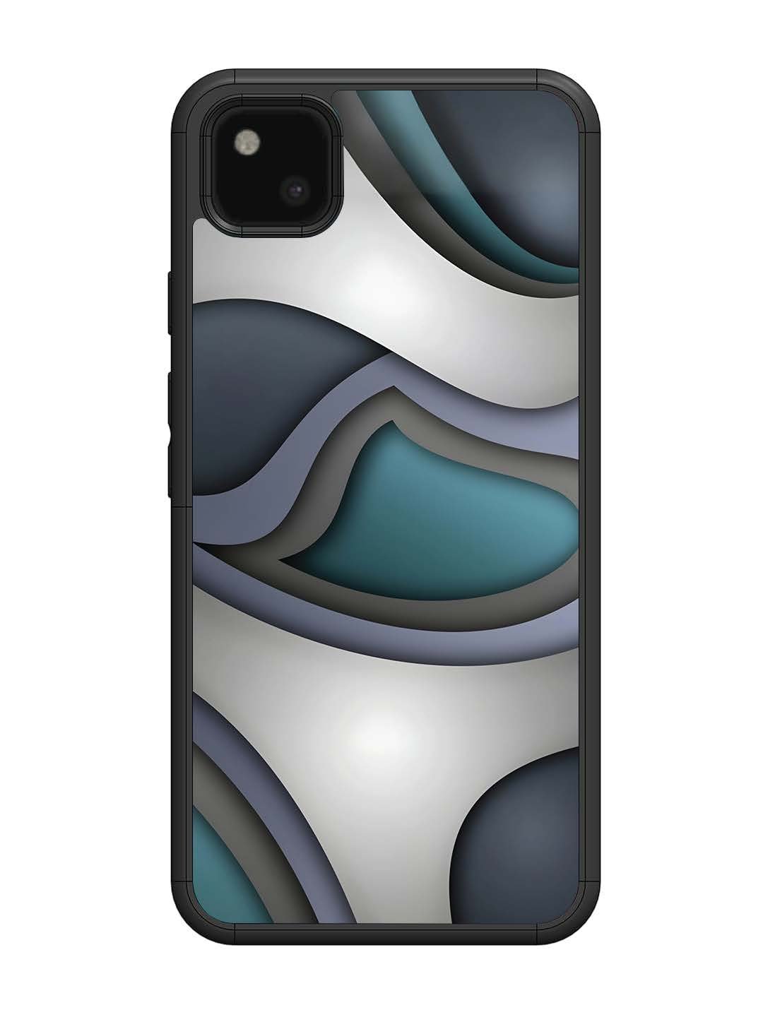 Google Pixel 4 xl Slate Blue Gradient Wave