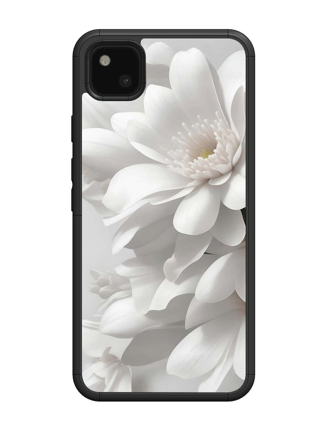 Google Pixel 4 xl Soft Focus Purity white Flower