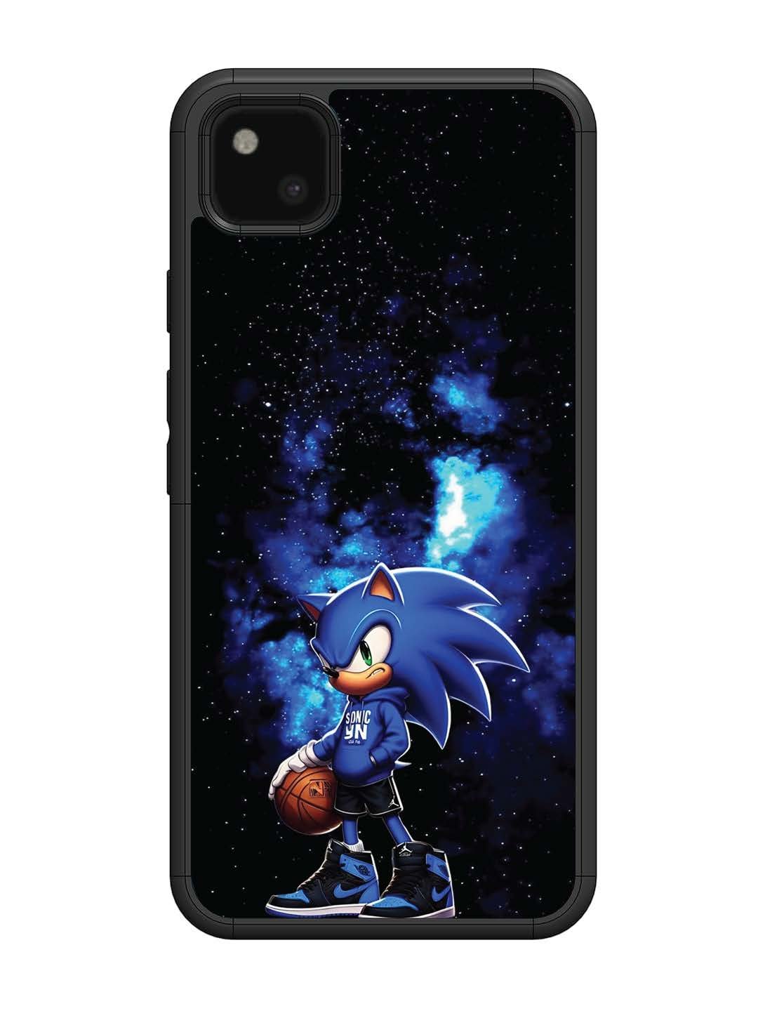 Google Pixel 4 xl Sonic Hedgehog Drip Sneaker Art
