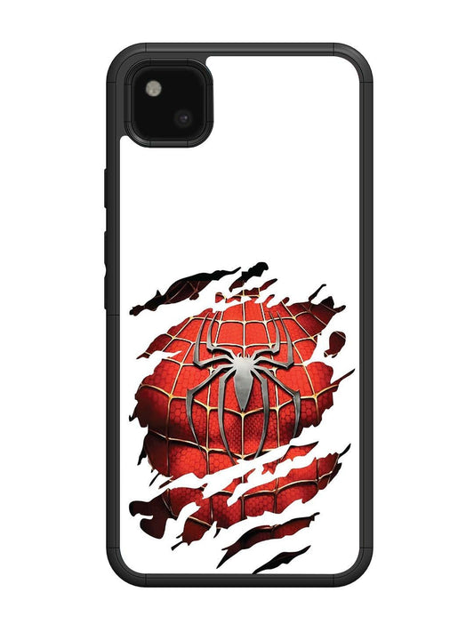 Google Pixel 4 xl Spider man iconic sign