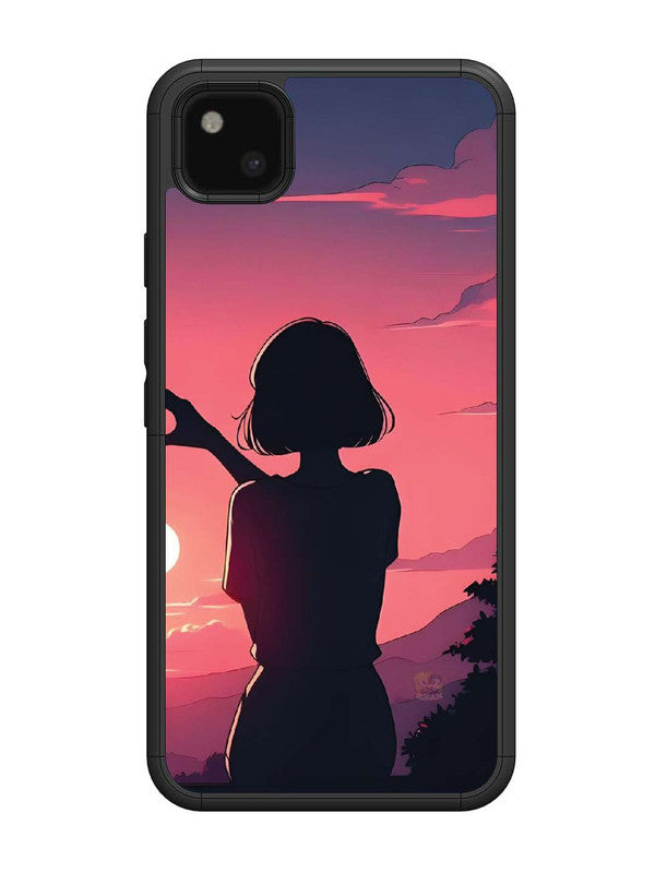 Google Pixel 4 xl Love Heart with Hand Girl