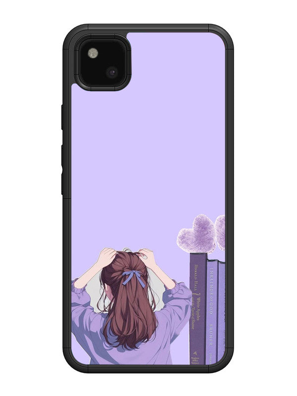 Google Pixel 4 xl Cute girl hairs
