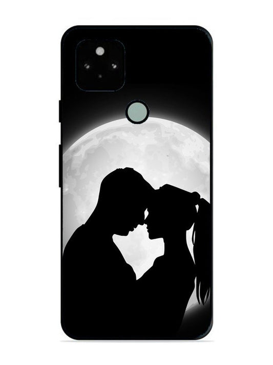 Google Pixel 5 Couple on Moon