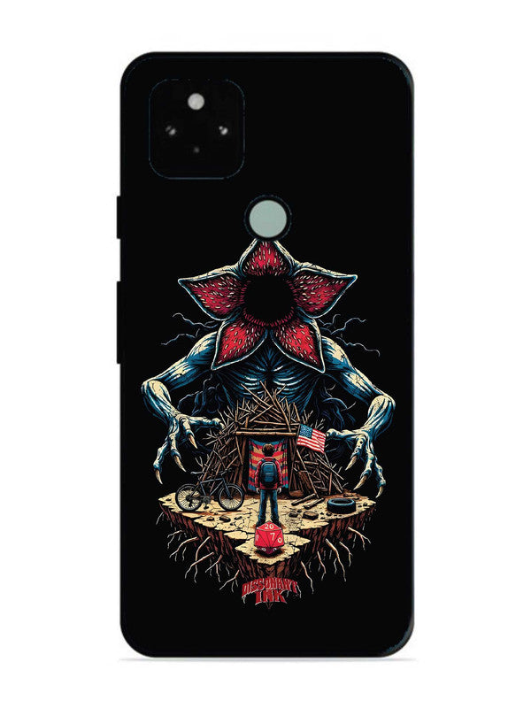 Google Pixel 5 Stranger Things demogorgon