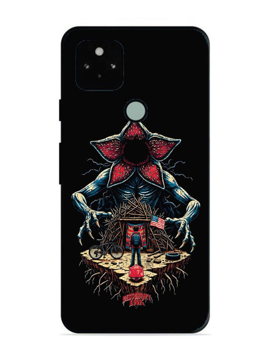 Google Pixel 5 Stranger Things demogorgon
