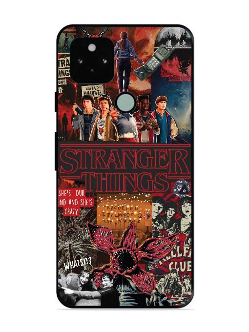 Google Pixel 5 Stranger Things Cover