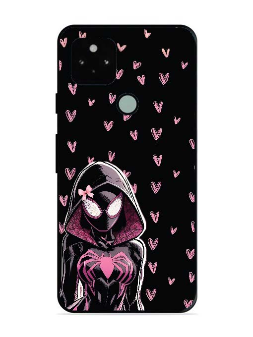 Google Pixel 5 Spidergirl with hearts