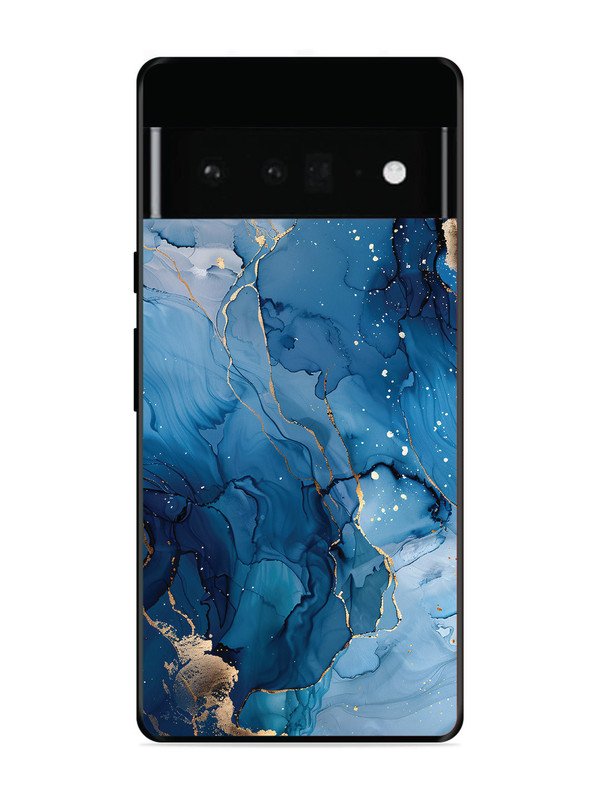 Google Pixel 6 Pro Oceanic Pattern with Golden Sprinkles