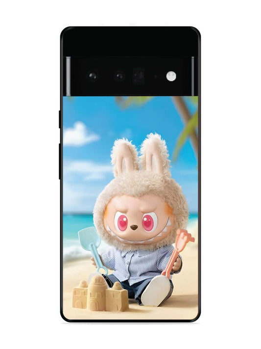 Google Pixel 6 Pro Labubu at the Beach
