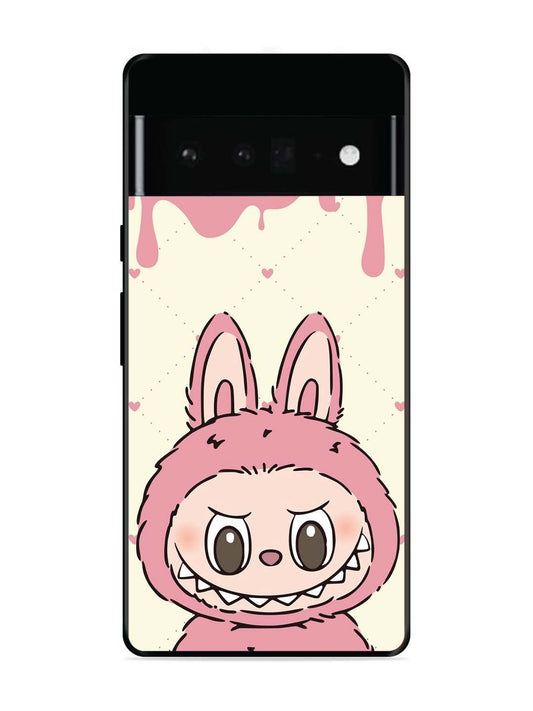 Google Pixel 6 Pro Labubu Closeup Pink