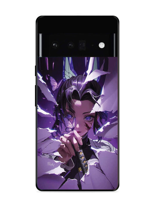 Google Pixel 6 Pro Purple Butterfly Hashira