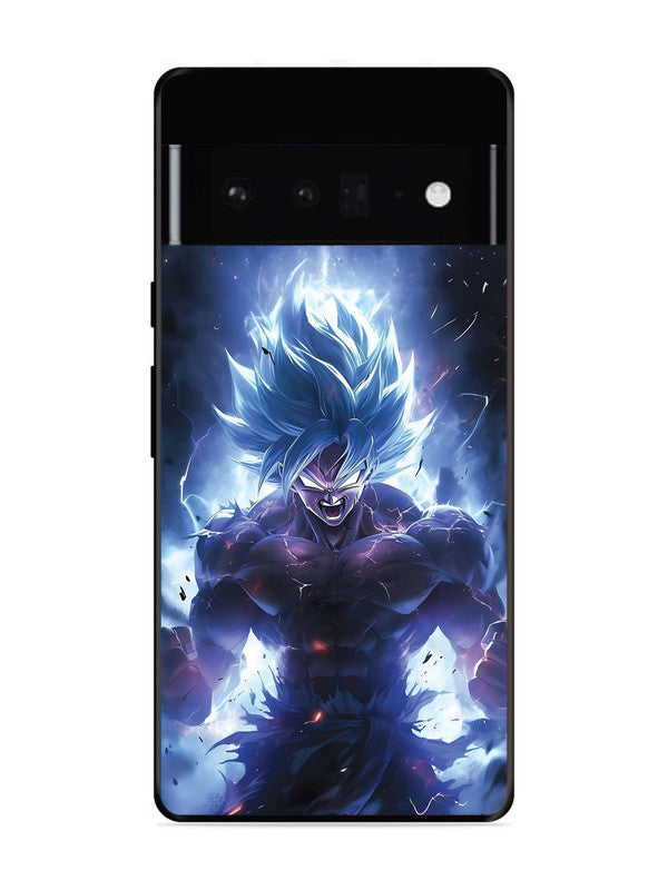 Google Pixel 6 Pro Super Saiyan Blue and Angry