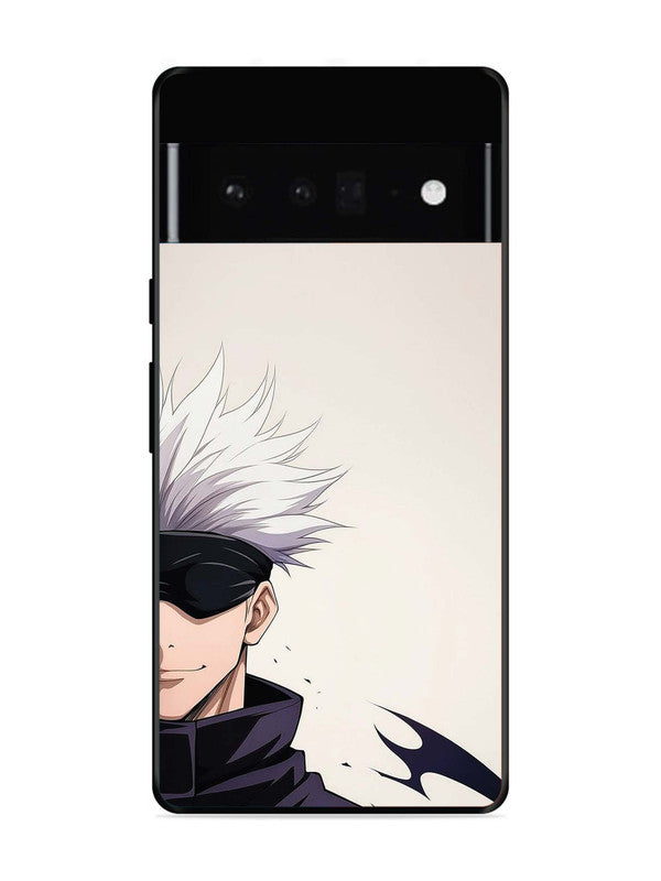 Google Pixel 6 Pro White Hair Sorcerer Satoru Gojo