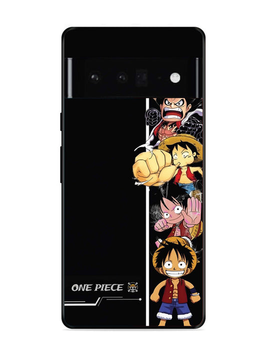 Google Pixel 6 Pro Luffy Evolution Gear 5 Anime Art