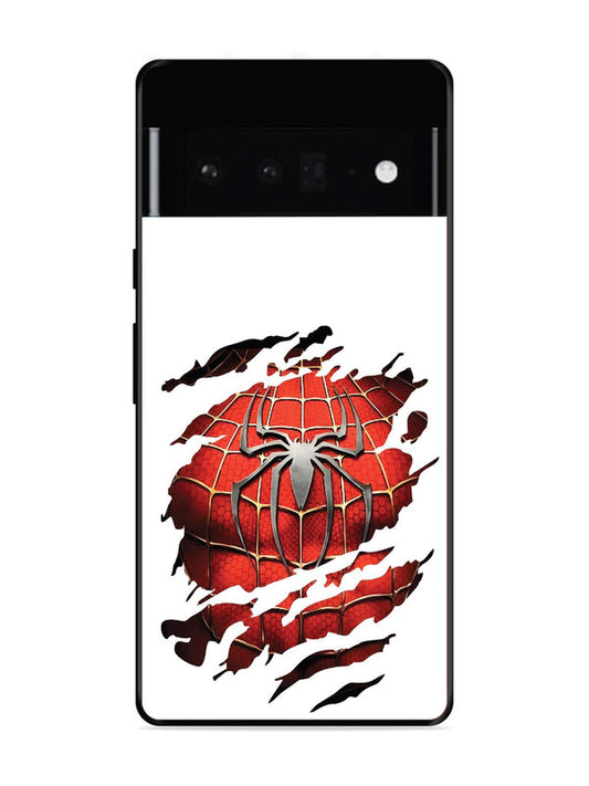 Google Pixel 6 Pro Spider man iconic sign