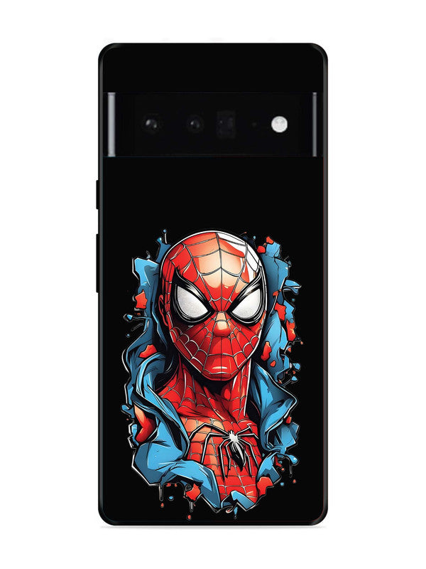 Google Pixel 6 Pro Spider man street art style