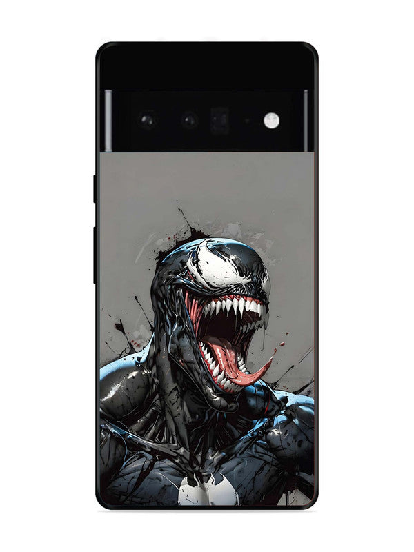 Google Pixel 6 Pro Venom Symbiote Grin Art