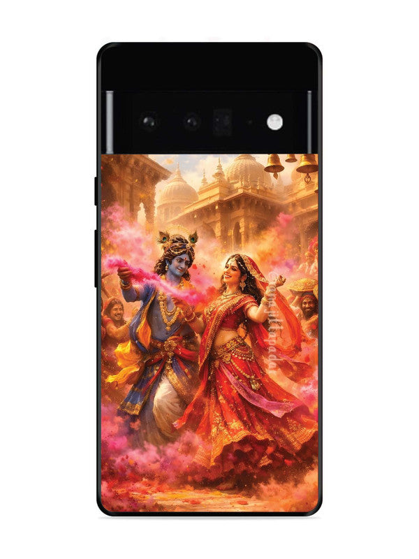 Google Pixel 6 Pro Radha Krishna Playing Holi
