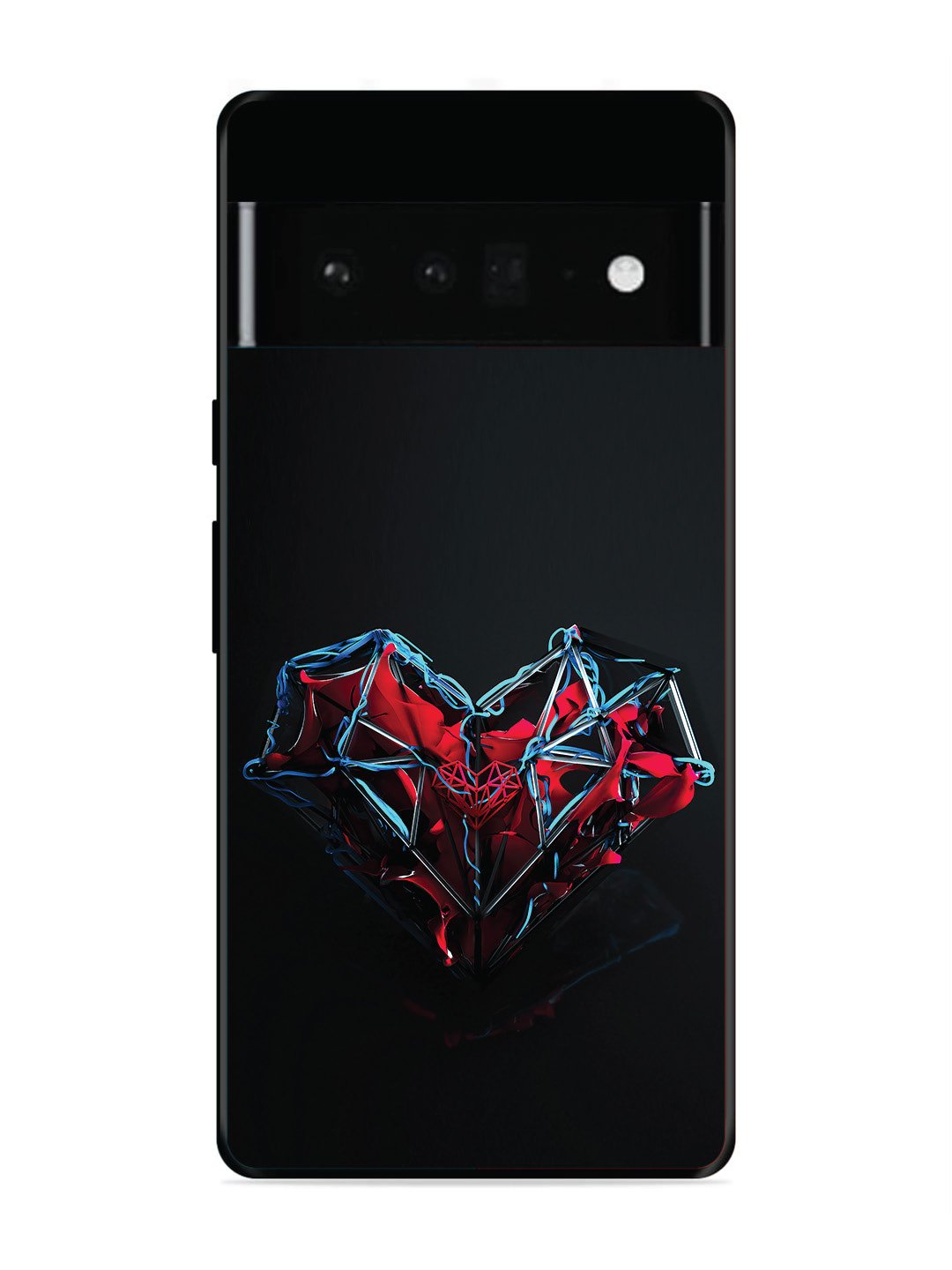 Google Pixel 6 Pro heart-abstract