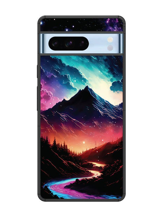 Google Pixel 8 Pro mountain-valley-Colorful-cloud-at-night