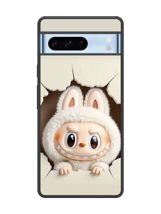 Google Pixel 8 Pro Labubu from Cracked Wall