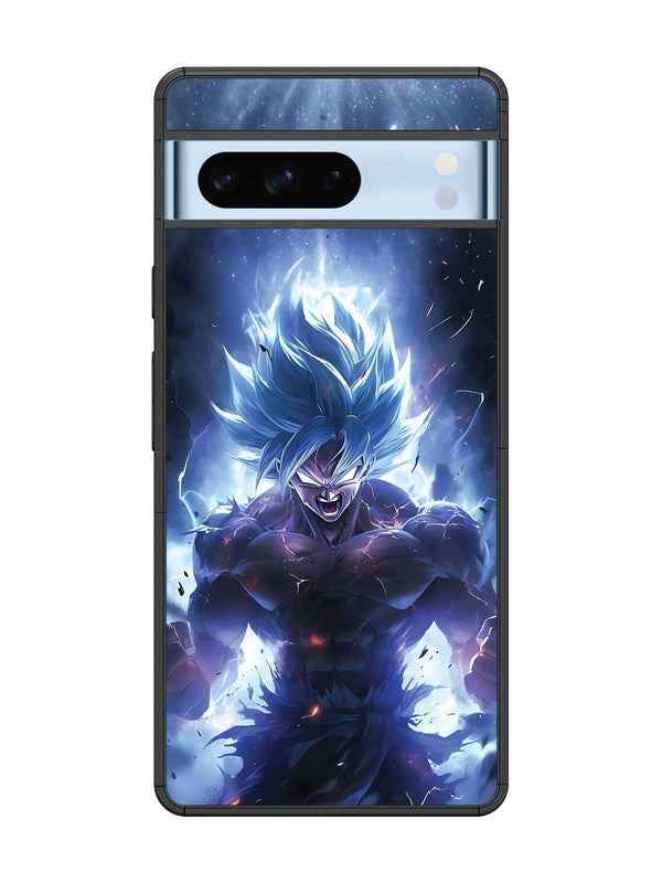 Google Pixel 8 Pro Super Saiyan Blue and Angry