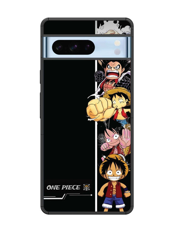 Google Pixel 8 Pro Luffy Evolution Gear 5 Anime Art