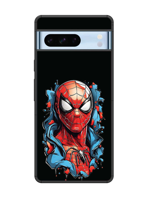 Google Pixel 8 Pro Spider man street art style