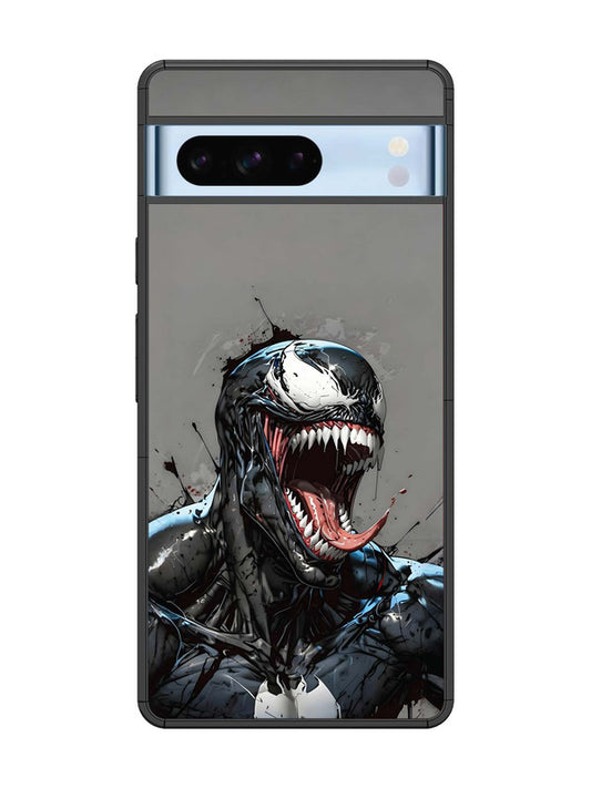 Google Pixel 8 Pro Venom Symbiote Grin Art
