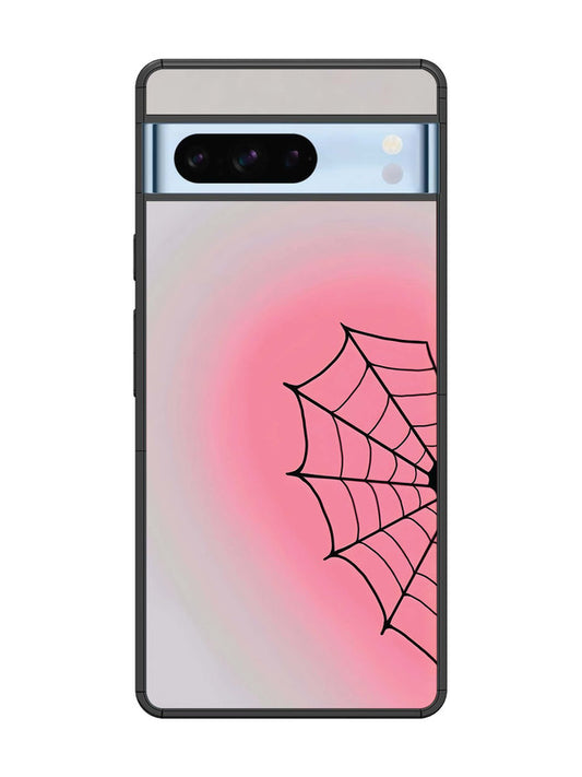 Google Pixel 8 Pro Spider Web Heart for Girl