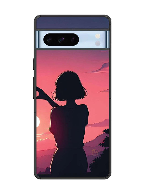 Google Pixel 8 Pro Love Heart with Hand Girl