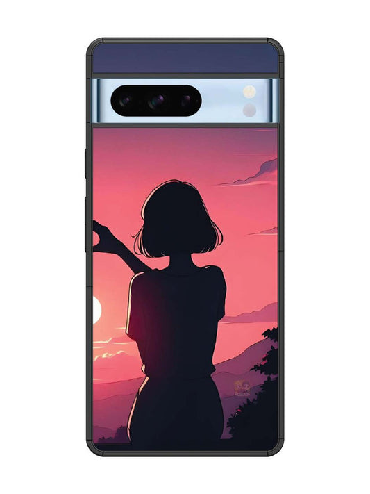 Google Pixel 8 Pro Love Heart with Hand Girl