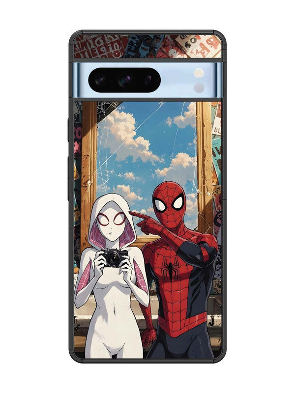 Google Pixel 8 Pro Spiderman and Spiderwoman